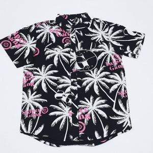 OBO SG Sniper Gang Paradise Mens M Button-Up Shirt